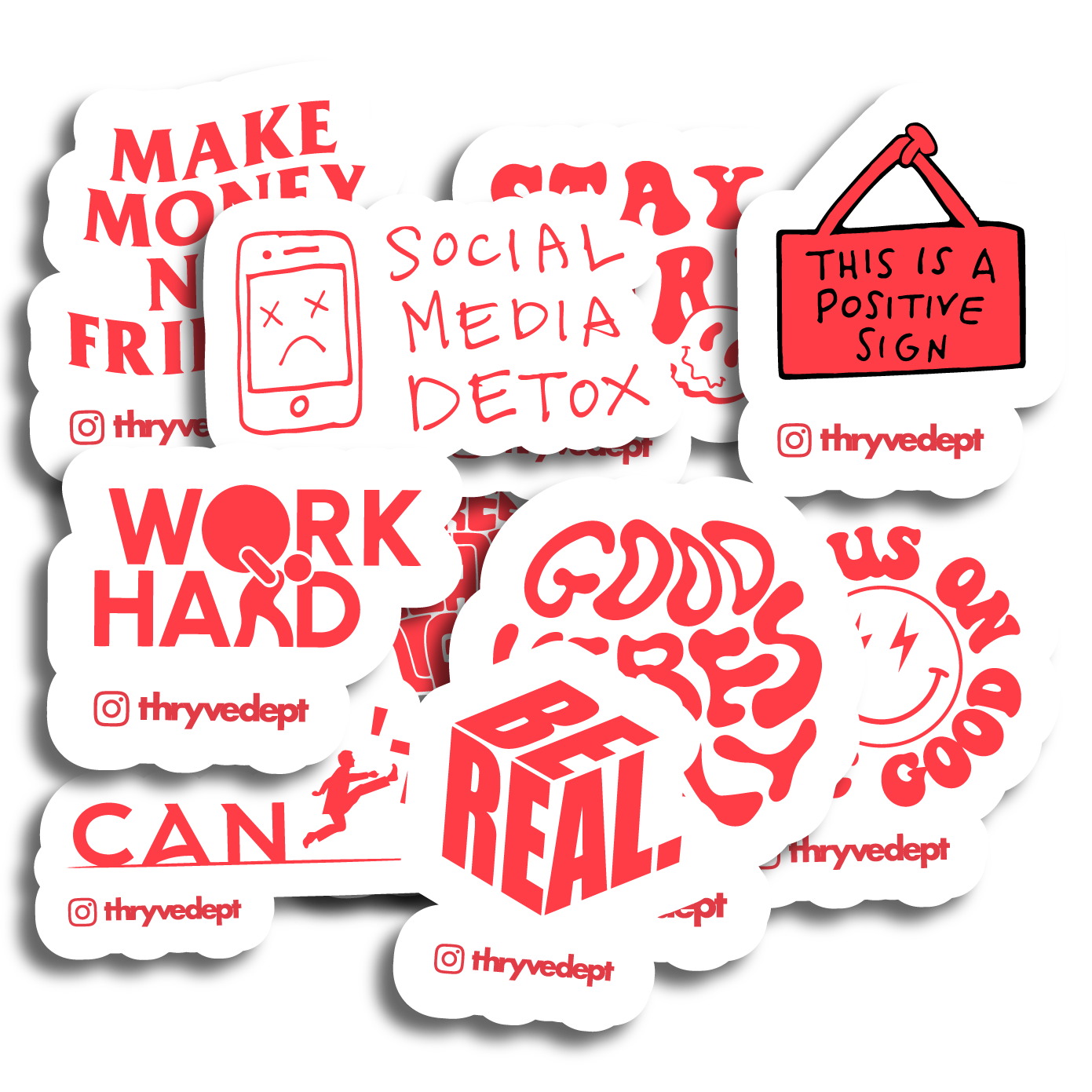[DROP 003] Bundle — 10 Stickers