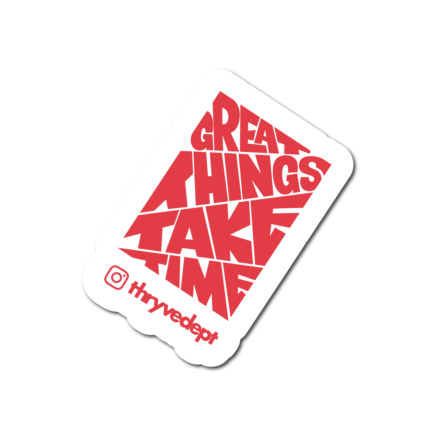 Great things take time
