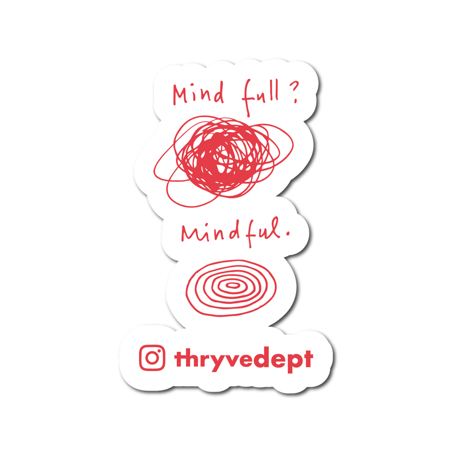 Mind full? Mindful.
